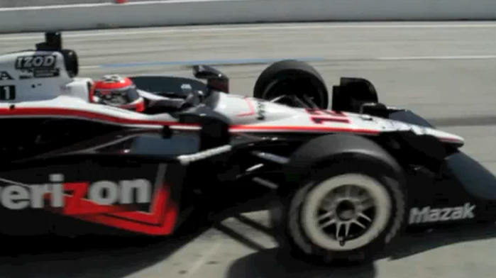 Long Beach Grand Prix: Will Power Coming Out Of Pit Row