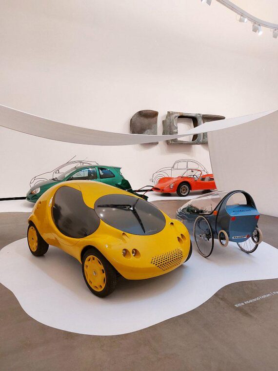 Weird little Colani cars.