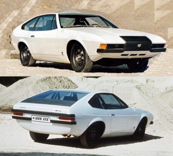 1971 Volvo 1800 ESC Viking concept by Coggiola