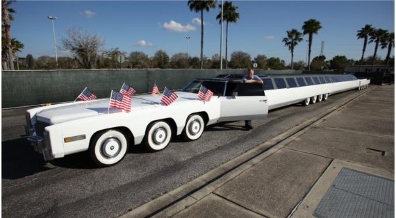 Worlds longest car