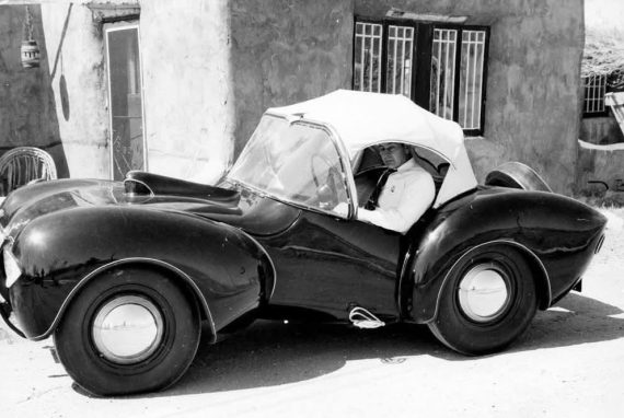 The Chic-ito automobile designed by Leopold E. Garcia, New Mexico, 1956.