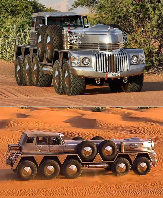World’s Largest, Most Bizarre SUV called Dhabiyan