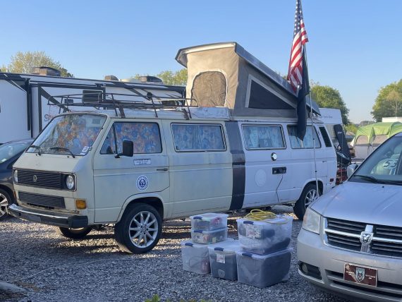 Cool custom 80s vw westifalia