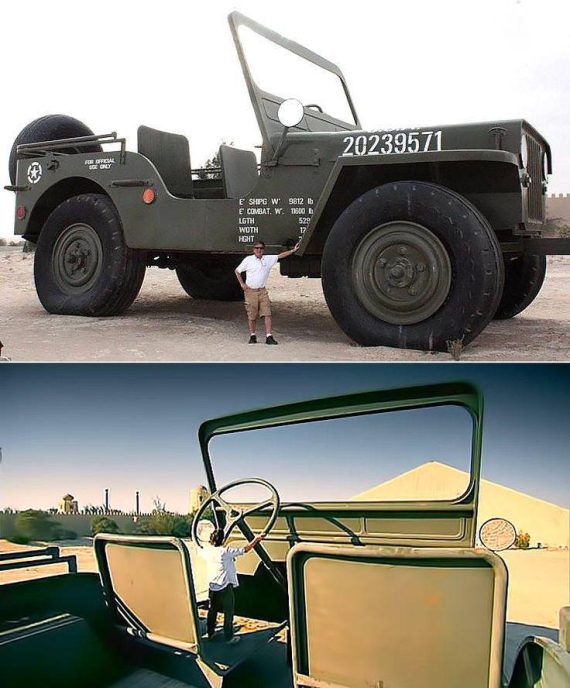 At 21 Feet Tall, this is the Biggest Jeep in the World