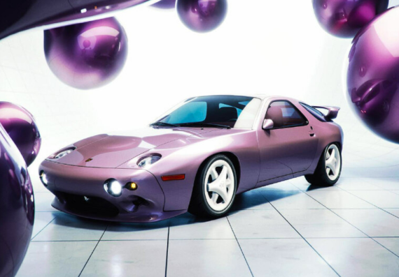 Porsche and Daniel Arsham unveil retro-futuristic NEBULA 928