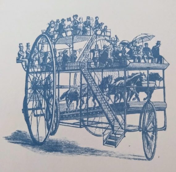 Illustration from “The Tricycle of the Future” by Frank R. Stockton (1885)