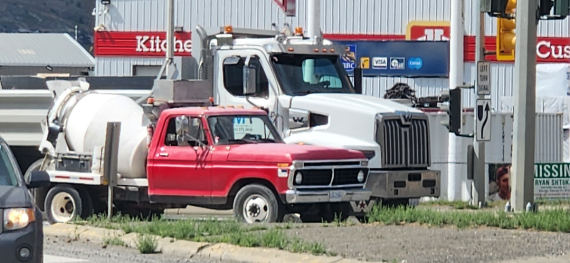 The cutest cement truck I’ve ever seen.