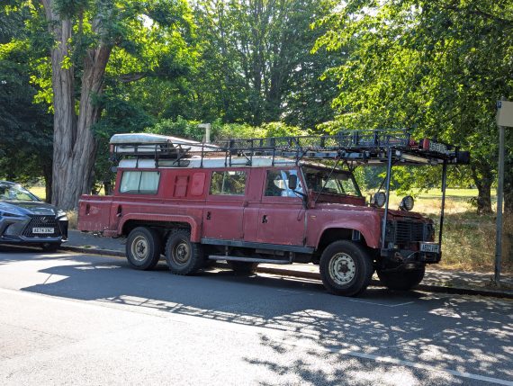 Interesting spot whilst driving this morning
