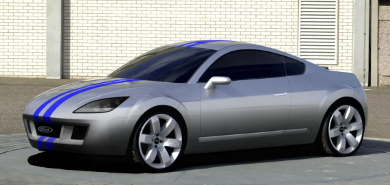 2001 Ford Focus based coupe by Pininfarina, was meant to be a Capri Successor.