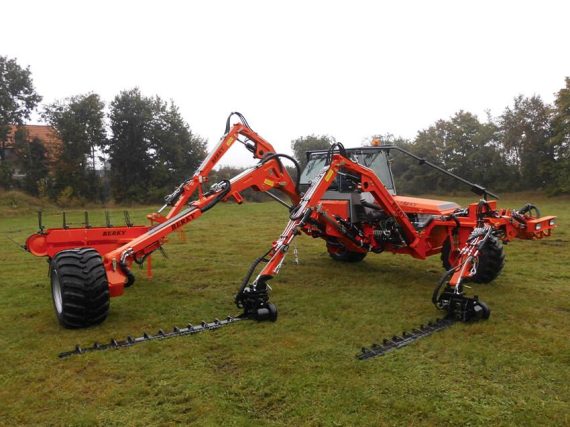 A Berky Proteus Slop Mower.