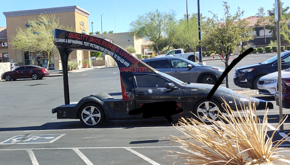 Finally caught the high heel car, saw this thing 2 years ago and didn’t see again till today.