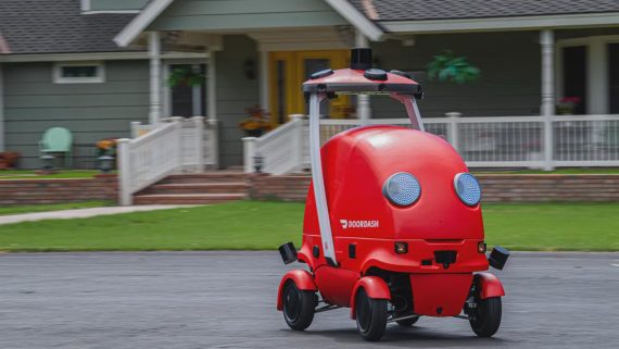 DoorDash’s Dot, it’s new autonomous robot for local delivery service