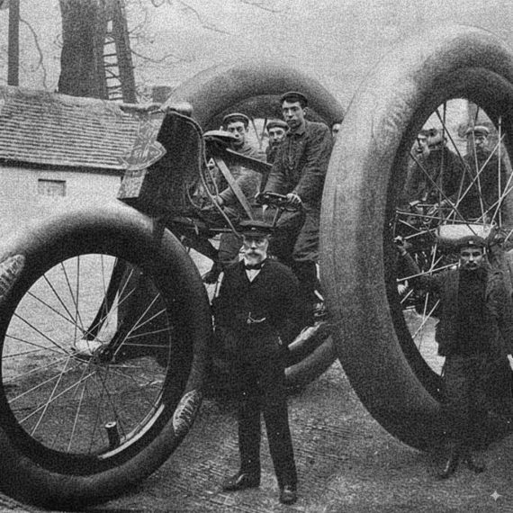 VIM Trike, 1896. VIM was a brand of tires manufactured by the Boston Woven Hose and Tire Company.