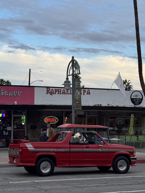 Spotted in Palm Springs CA today…