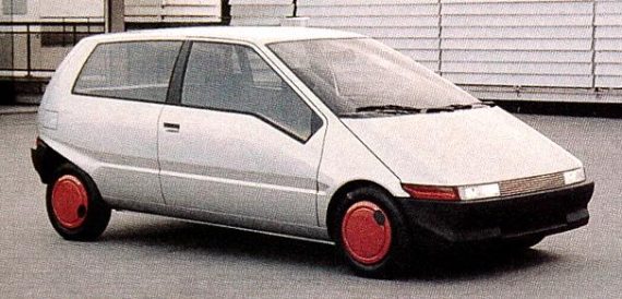 1986 Renault W60, what would eventually become the Twingo