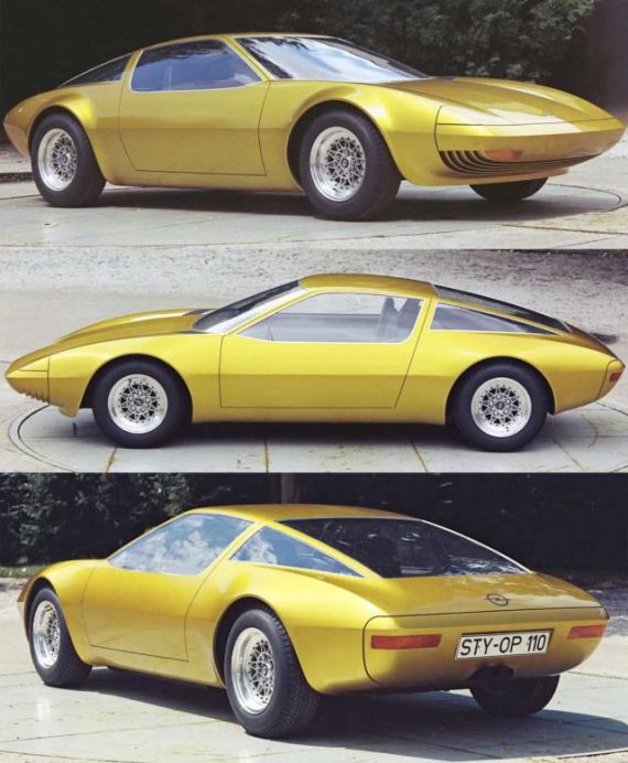 1975 Opel GT-W Geneve concept car