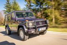 The Mercedes 500 GE (or 500 GE V8) was a rare, luxury off-roader introduced in 1993, notable as the first G-Class with a powerful V8 engine, limited to just 446 units, offering high-end leather/walnut interiors and serious off-road capability with its classic G-Wagen ruggedness, making it a signific