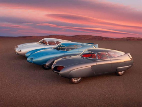 3 stunning 1950s-era Alfa Romeo concept cars.