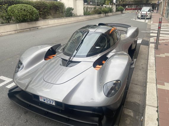 Aston Martin Valkyrie at Monaco.