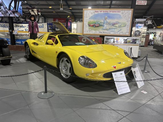 A retired Engineer built this and a few other cars in his suburban garage