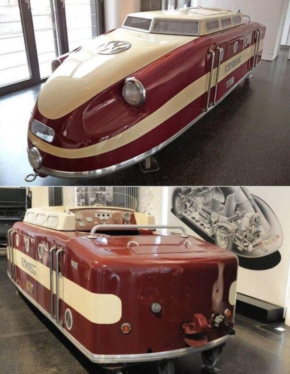 VW-Porsche Escher Kleinbahn Train, a prototype built in 1954