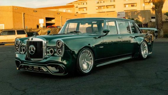 1971 Mercedes 600 Meets 2024 S63