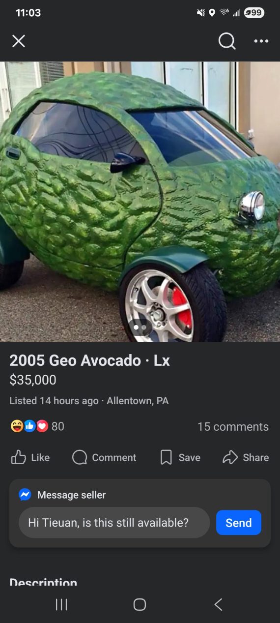 On my local FB Marketplace