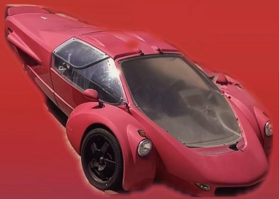 The Trike prototype by CXV based on the Honda Gold Wing