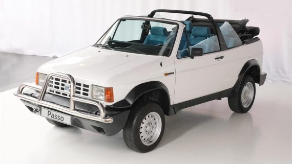1991 biagini passo, a convertible 4×4 crossover based on leftover golf 1 and 2 parts
