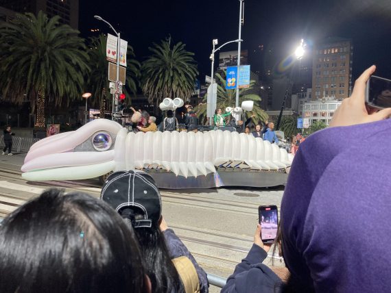 Very weird float in San Francisco’s Chinese New Year parade