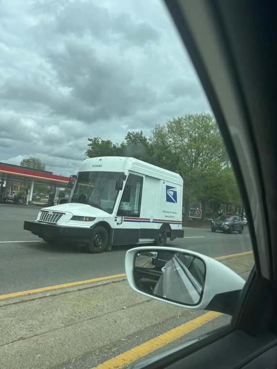 The new mail truck…